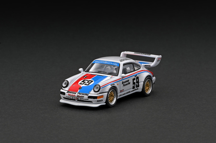 T64S-009-93SEB 1/64 Porsche 911 Turbo S LM GT 12H Sebring 1993 #59
