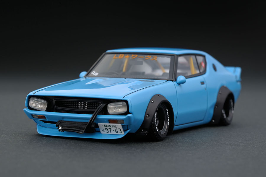 IG0720 1/43 LB-WORKS Kenmeri 2Dr Blue | LINE UP | ignition model