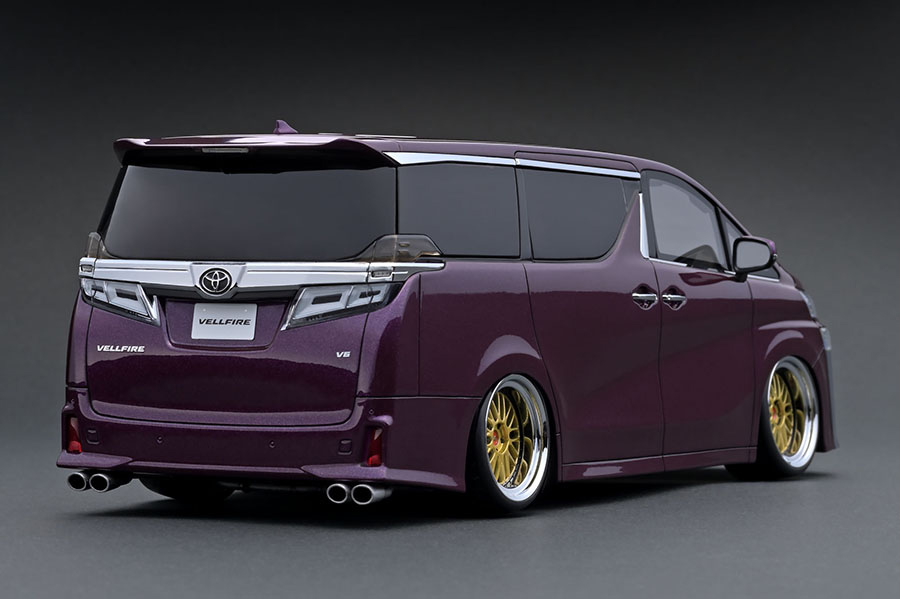 IG1674 1/18 Toyota Vellfire (30) ZG Purple Metallic | LINE UP