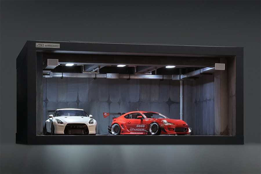 IG1692 1/18 IG-Model Diorama Underground parking | LINE UP | [公式