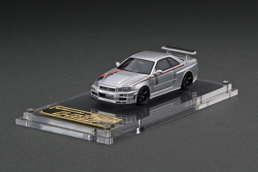 IG2576 1/64 Nismo R34 GT-R R-tune Silver | LINE UP | [公式