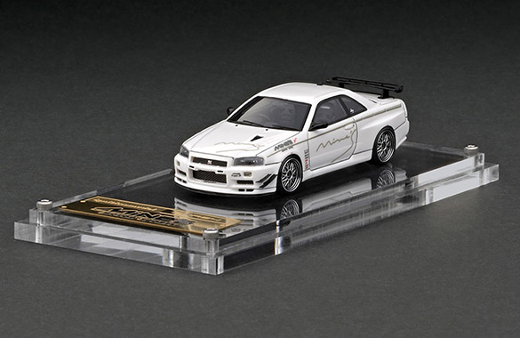 イグニッションモデル ニスモ R34GT-R 1/64 ミニカー 1873 IG1875 1/64