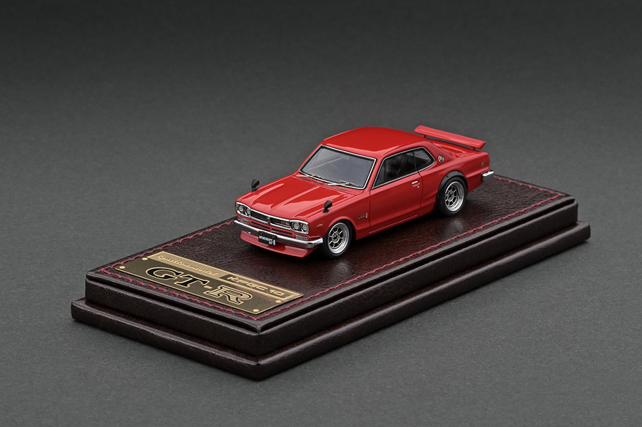 IG2305 1/64 Nissan Skyline 2000 GT-R (KPGC10) Red | LINE UP
