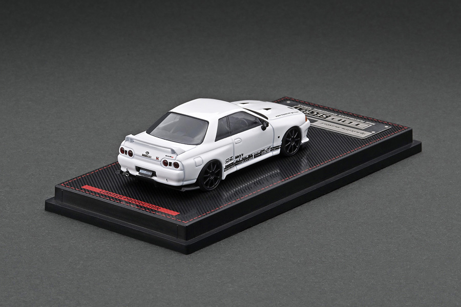 IG2389 1/64 TOP SECRET GT-R (VR32) White With Mr.Nagata ※メタル