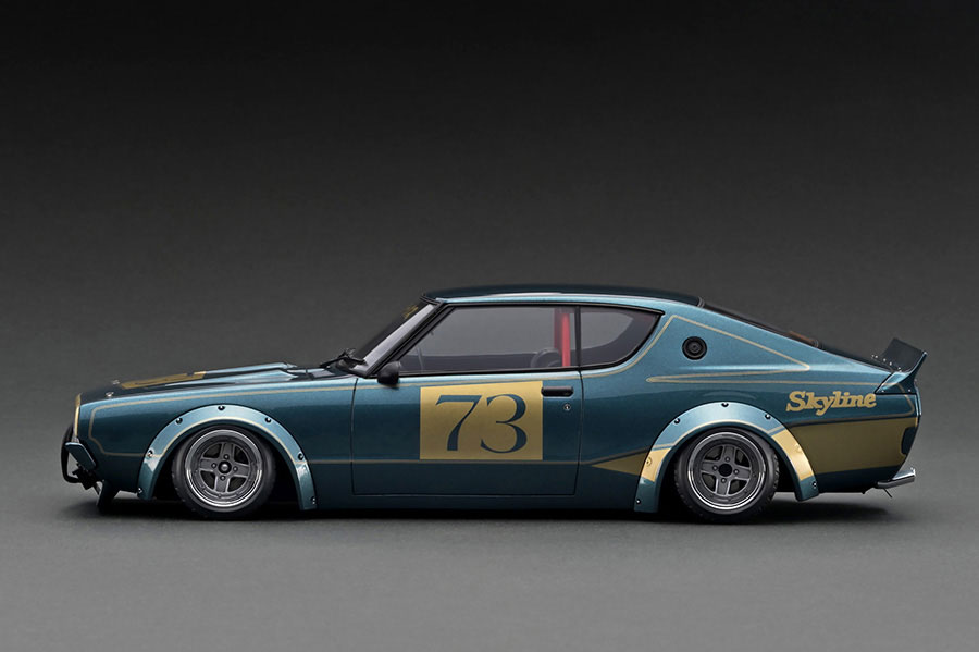 IG3216 1/18 LB-WORKS Kenmeri 2Dr Blue Green Metallic | LINE UP