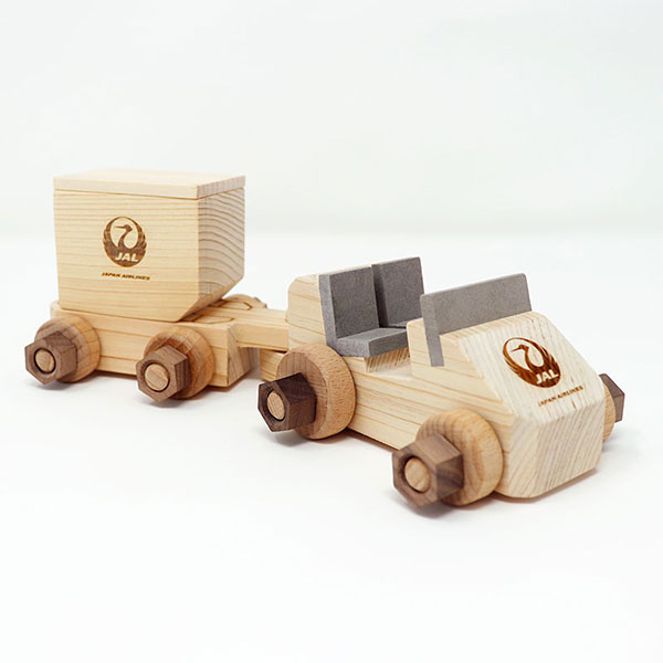 JAL空港のくるま整備士セット｜アイコニーストア東京｜国産ひのき無