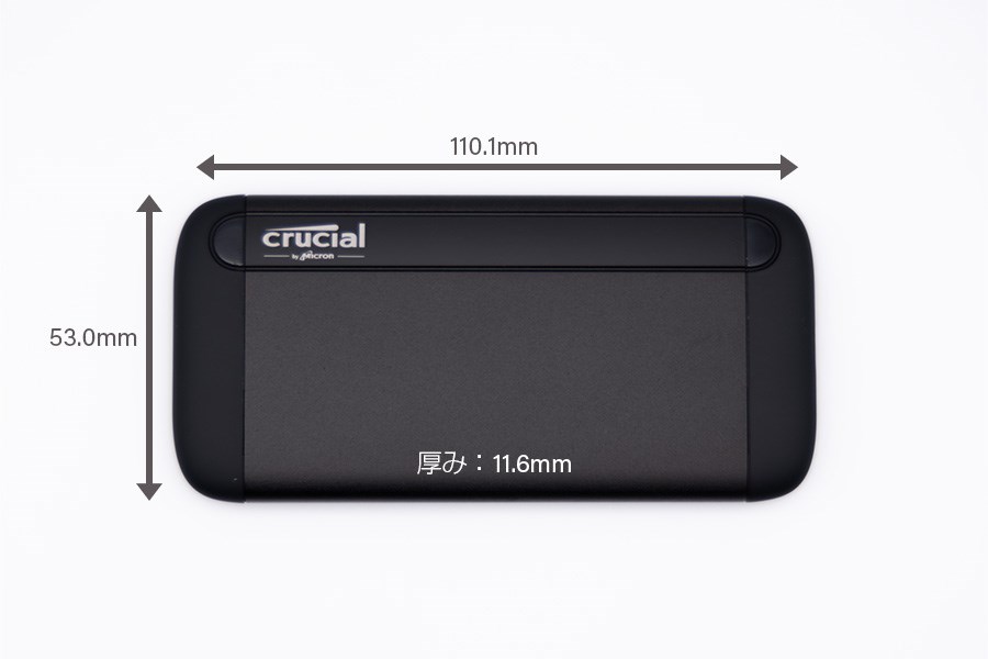 購入レビュー】Crucial X8ポータブルSSD 4TB CT4000X8SSD9をレビュー!!