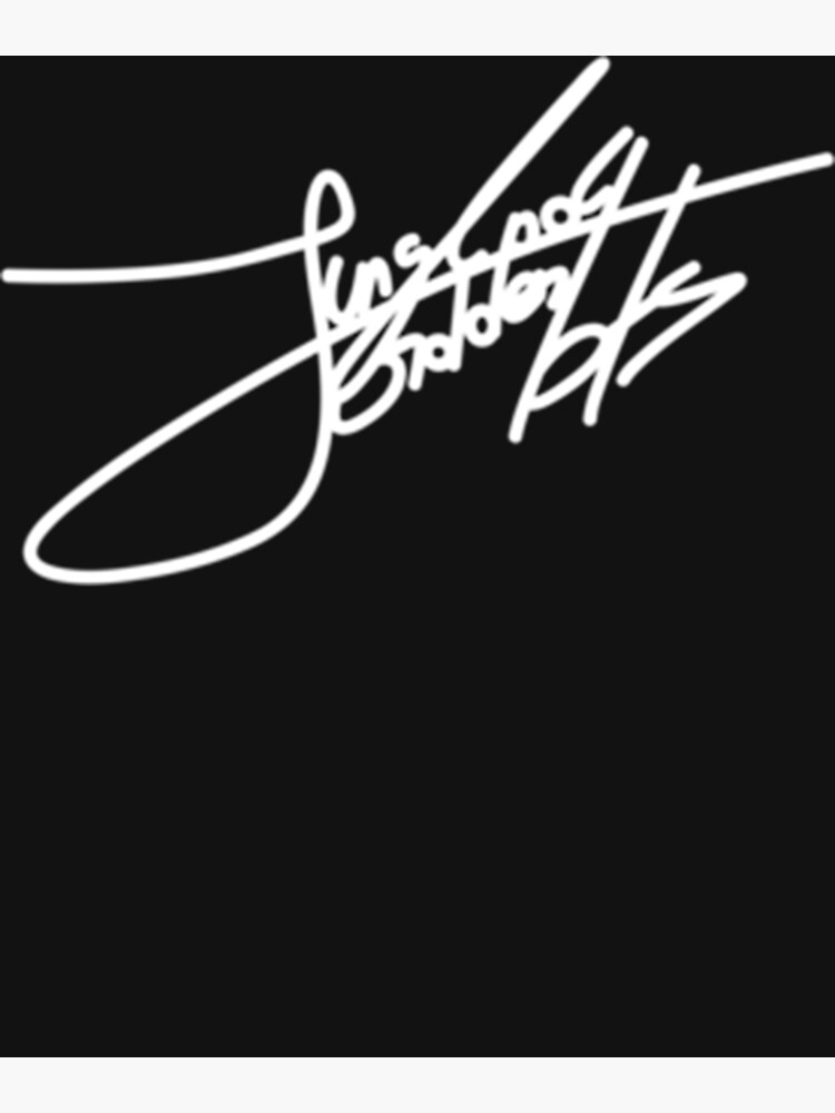 JUNGKOOK SIGNATURE