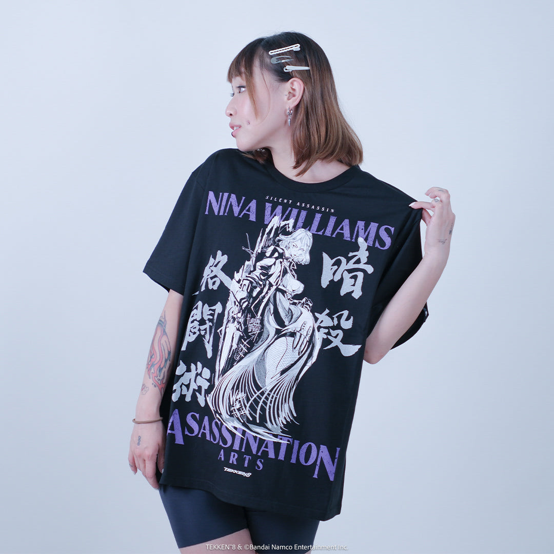 TEKKEN 8 全キャラTシャツ第二弾 Nina Williams