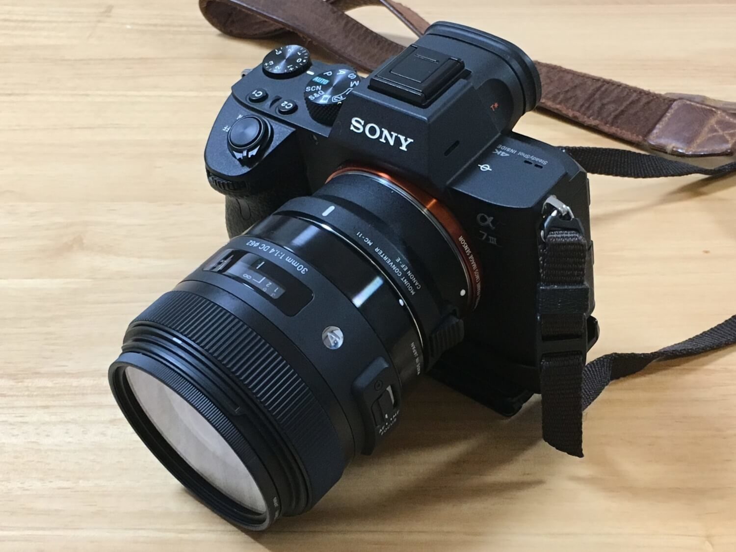 SONY α7III / α6400 + SIGMA MC-11に制限はない？連写も瞳AFも使える