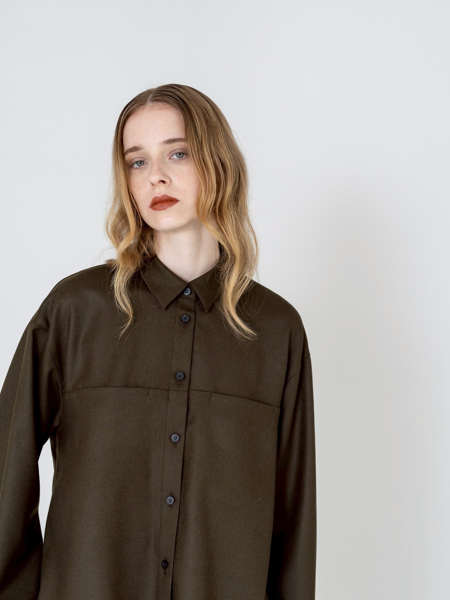 Wool Saxony Shirt (3 colors) – IORE