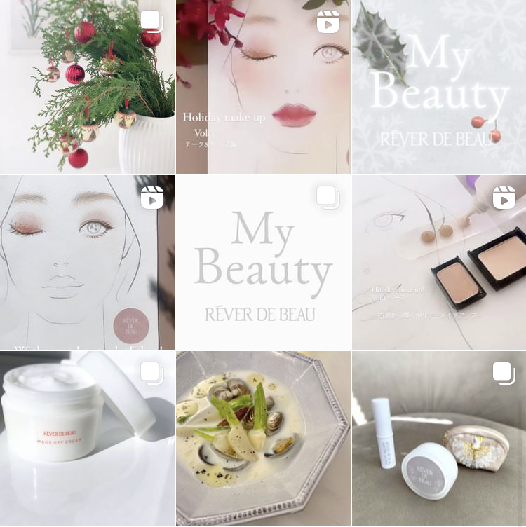 公式My Beauty Instagram | レヴェドボゥ化粧品マイビューティサイト