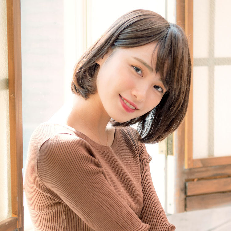 天使のヘアピースワイド ナチュラルカール人毛MIX トップカバー