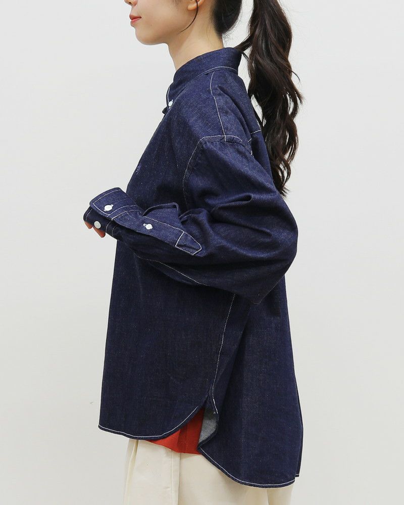 GYMPHLEX］6ozライトデニムシャツ／ジムフレックス ｜オンセブンデイズ