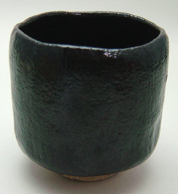 茶器/茶道具 抹茶茶碗】 黒楽茶碗 筒 川崎和楽作 – 今屋静香園