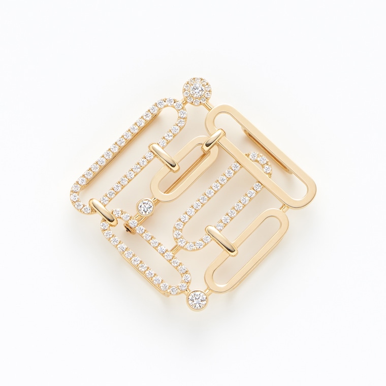 はなもんよう チェーンブローチペンダント L(ゴールド): かがよい