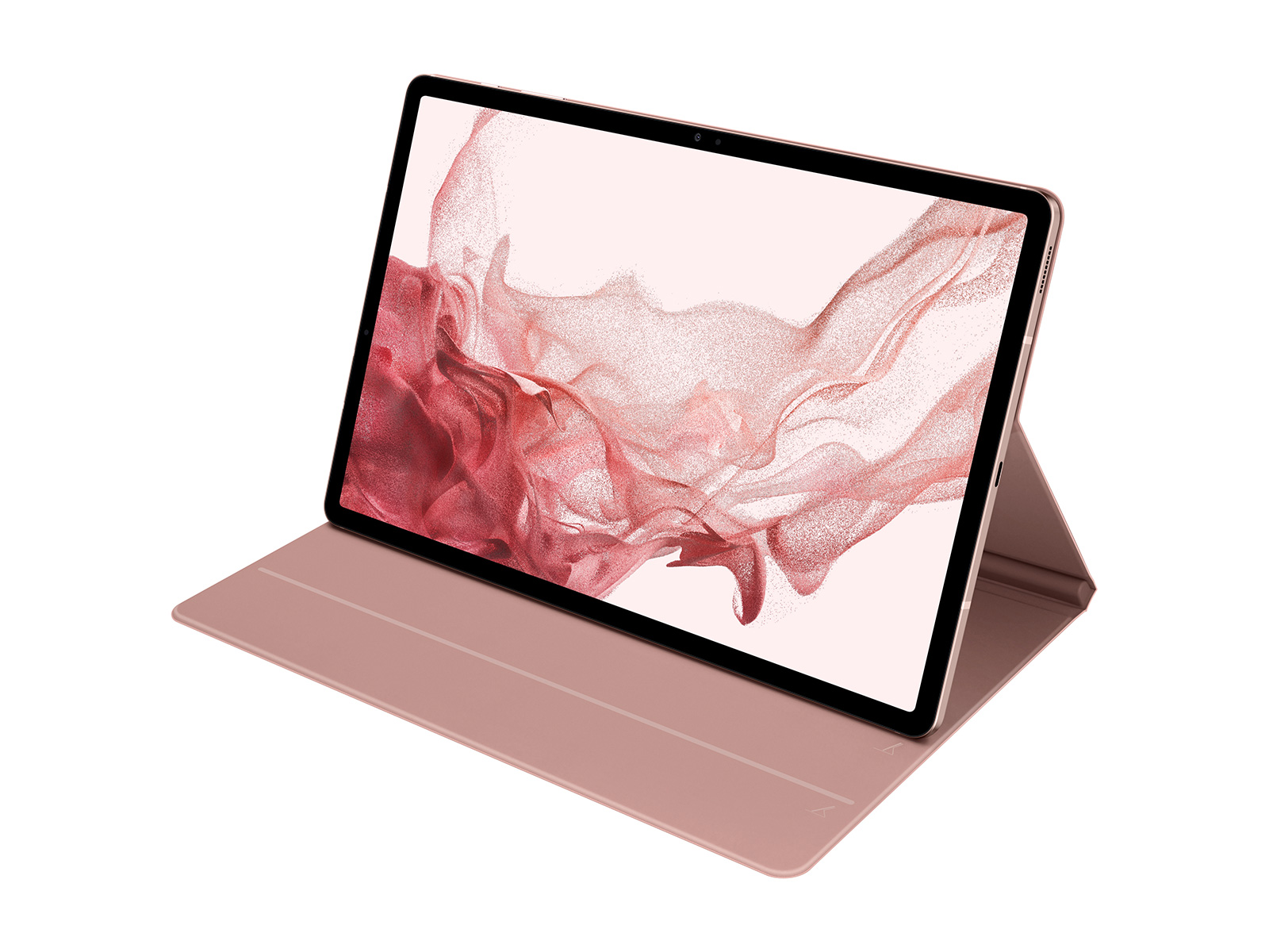 Galaxy Tab S8+ / S7 FE / S7+ Book Cover, Pink Mobile Accessories