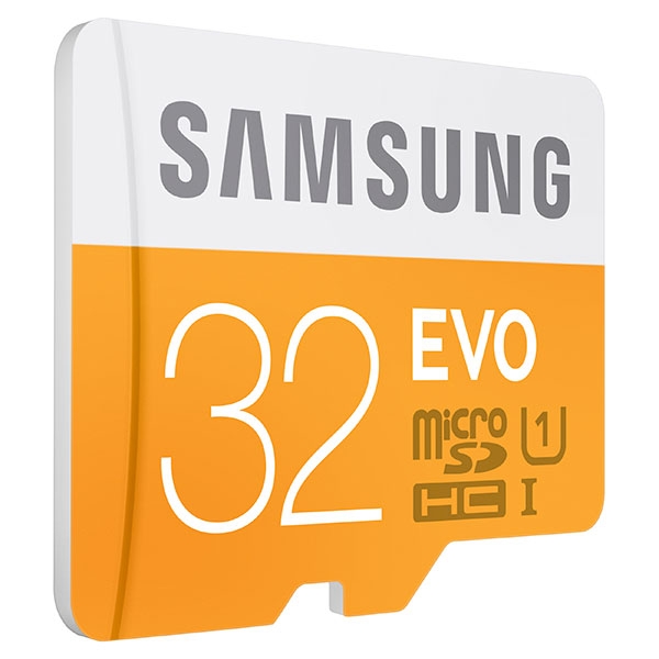 MicroSDHC 32GB EVO Memory Card with Adapter Memory & Storage - MB