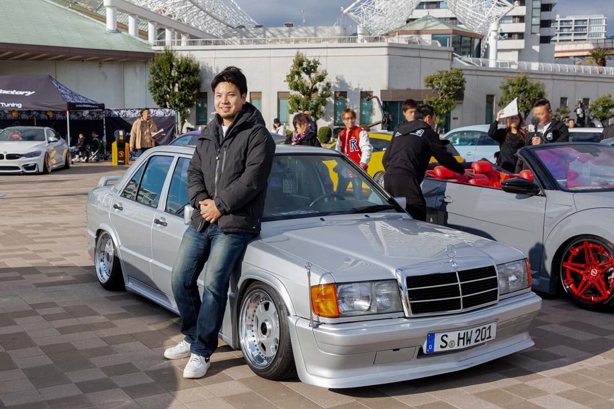 メルセデス・ベンツ「190E」を懐かしい「オッサンっぽいクルマ」に