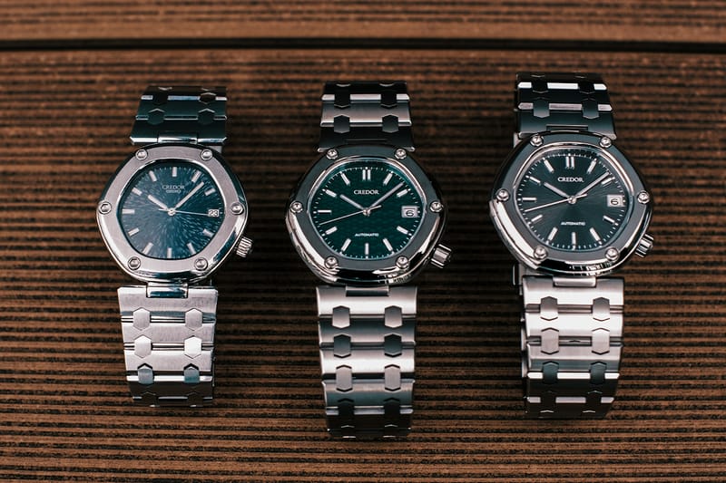 SEIKO クレドール ロコモティブにヘキサゴナルグリーンの新文字盤が