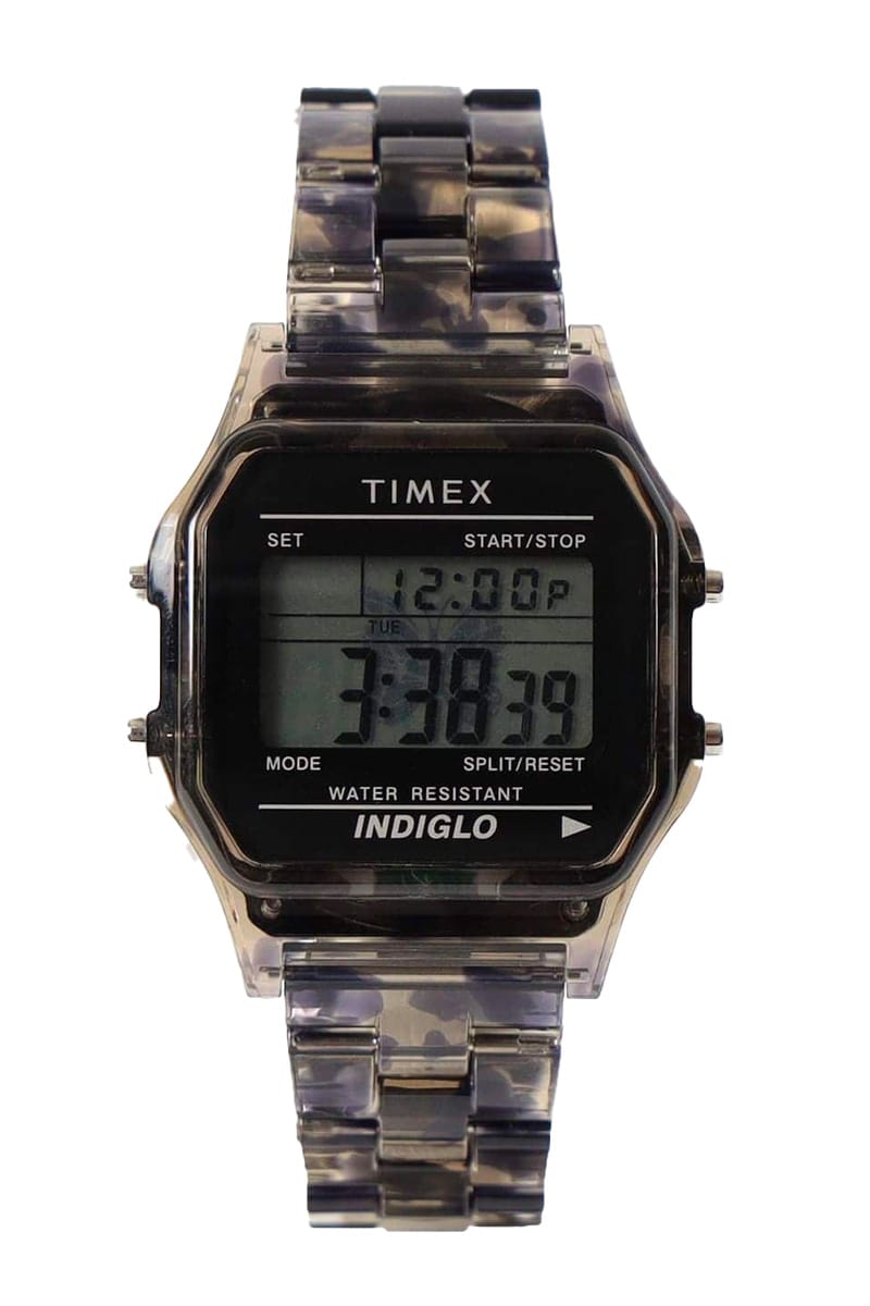 NEEDLES Timex BEAMS BOY Classic Digital Black | Hypebeast