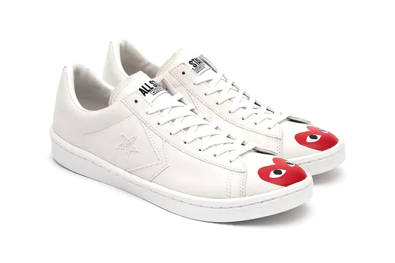 PLAY COMME des GARÇONS x Converse Japan Pro Leather (2023) | Hypebeast