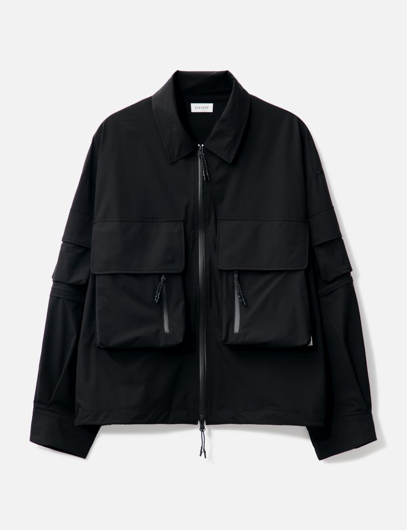 CLESSTE - LIGHT SHELL DETACHABLE WADING SHIRT JACKET | HBX