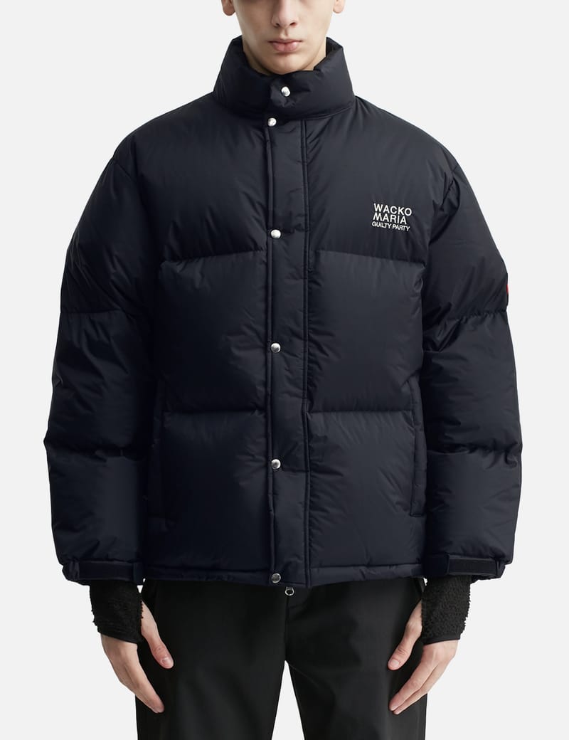 Wacko Maria Nanga X Wacko Maria Down Jacket - Black, Japan-made