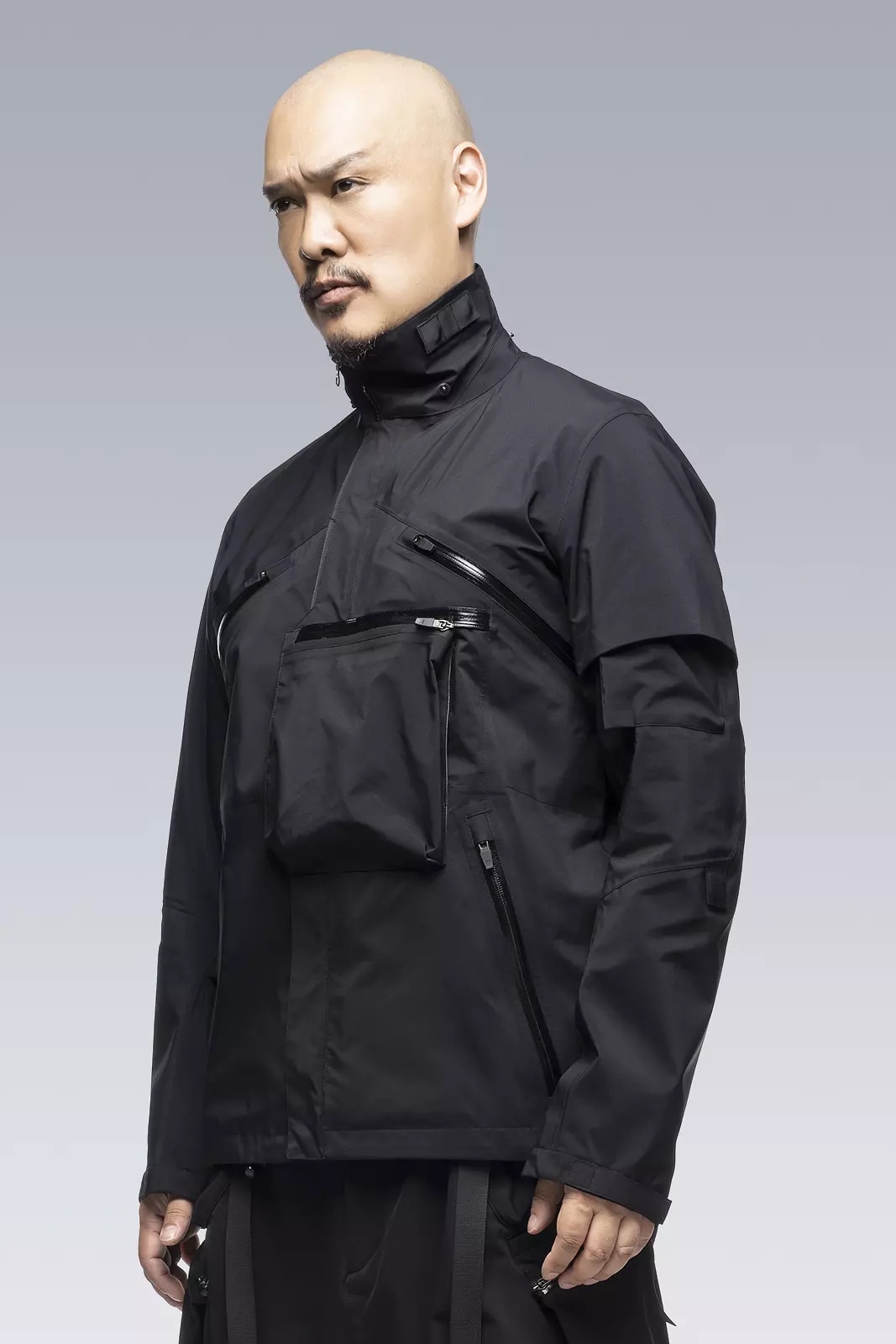ACRONYM J1A-GTKR-BKS KR EX 3L Gore-Tex® Pro Interops Jacket Black