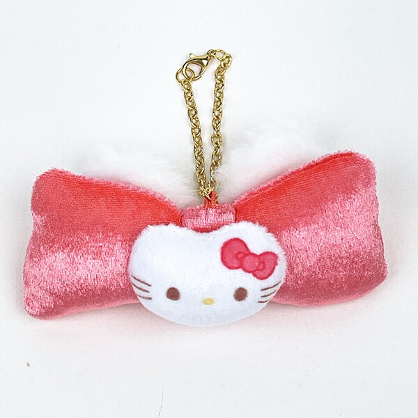 サンリオ ふわみみリボン バッグチャーム ハローキティ キーホルダー