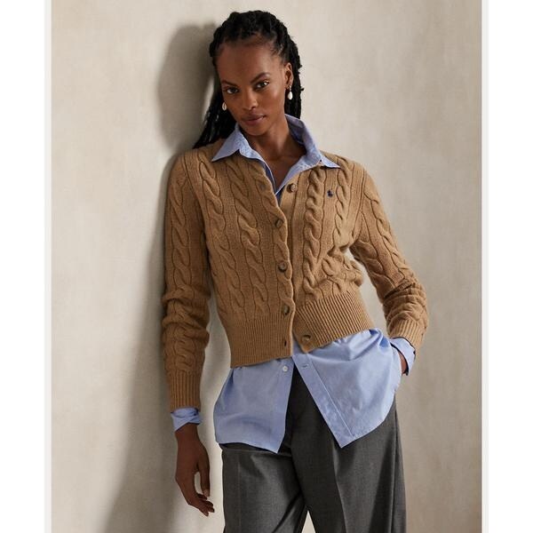 ケーブルニット ウールカシミヤ カーディガン | ポロ ラルフ ローレン
