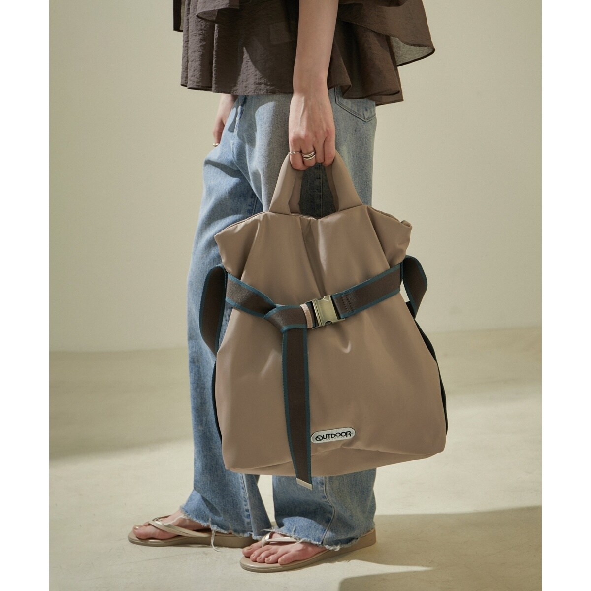 OUTDOOR PRODUCTS for SALON】別注2WAYトートバッグ2 | サロン アダム