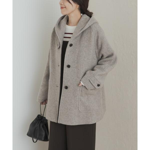 エアリーウールフードコート | アーバンリサーチ ドアーズ(URBAN