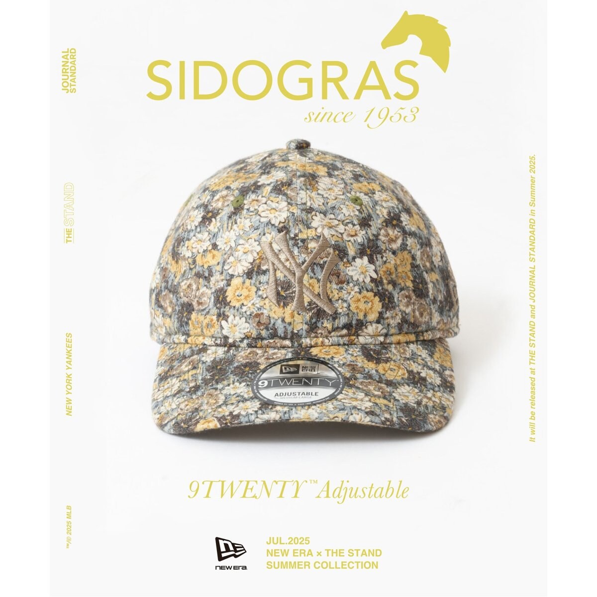 NEW ERA / ニューエラ 別注 SIDOGRAS FLOWER NYY 920 | ジャーナル