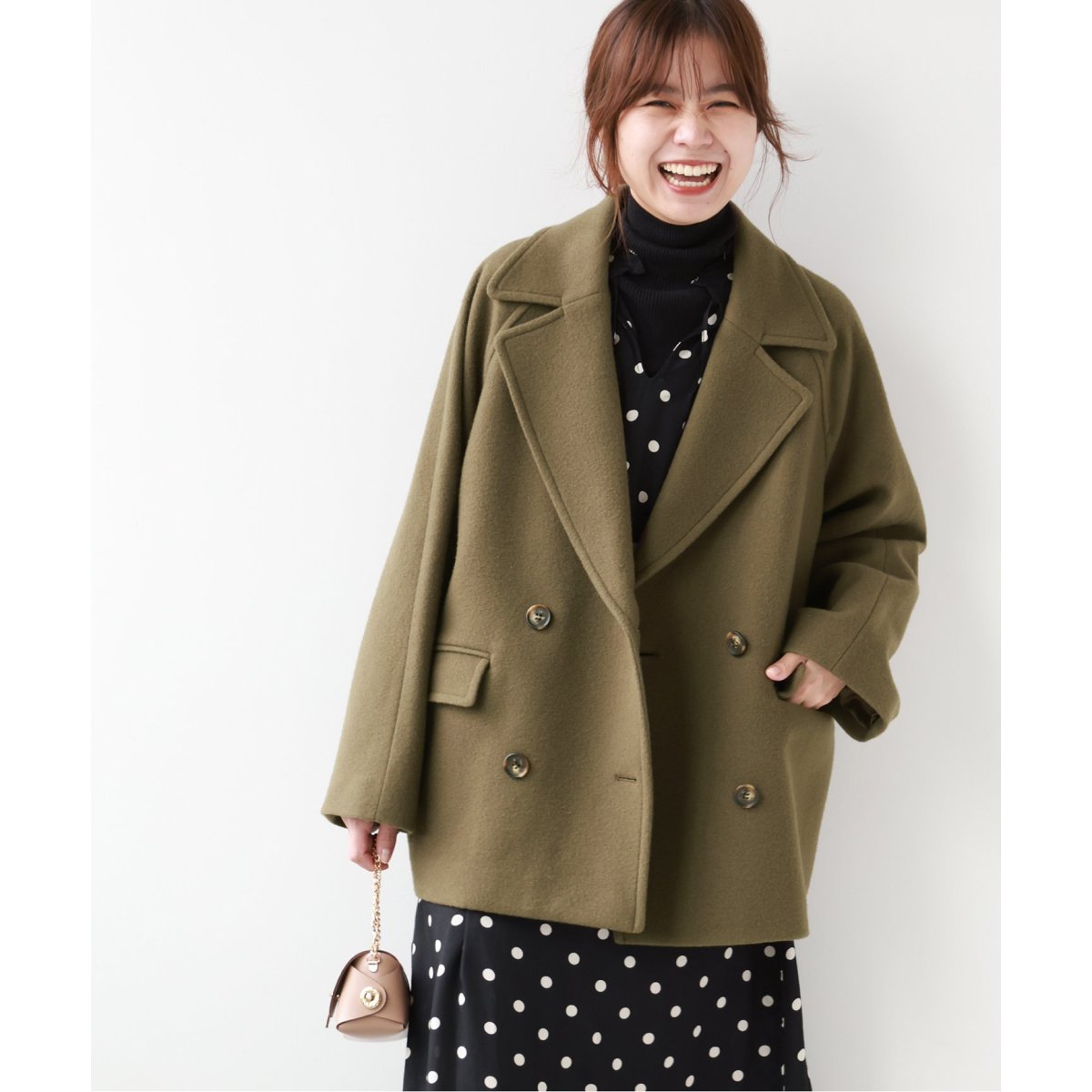 □尾州ウールショートPコート | ジャーナルスタンダード レリューム