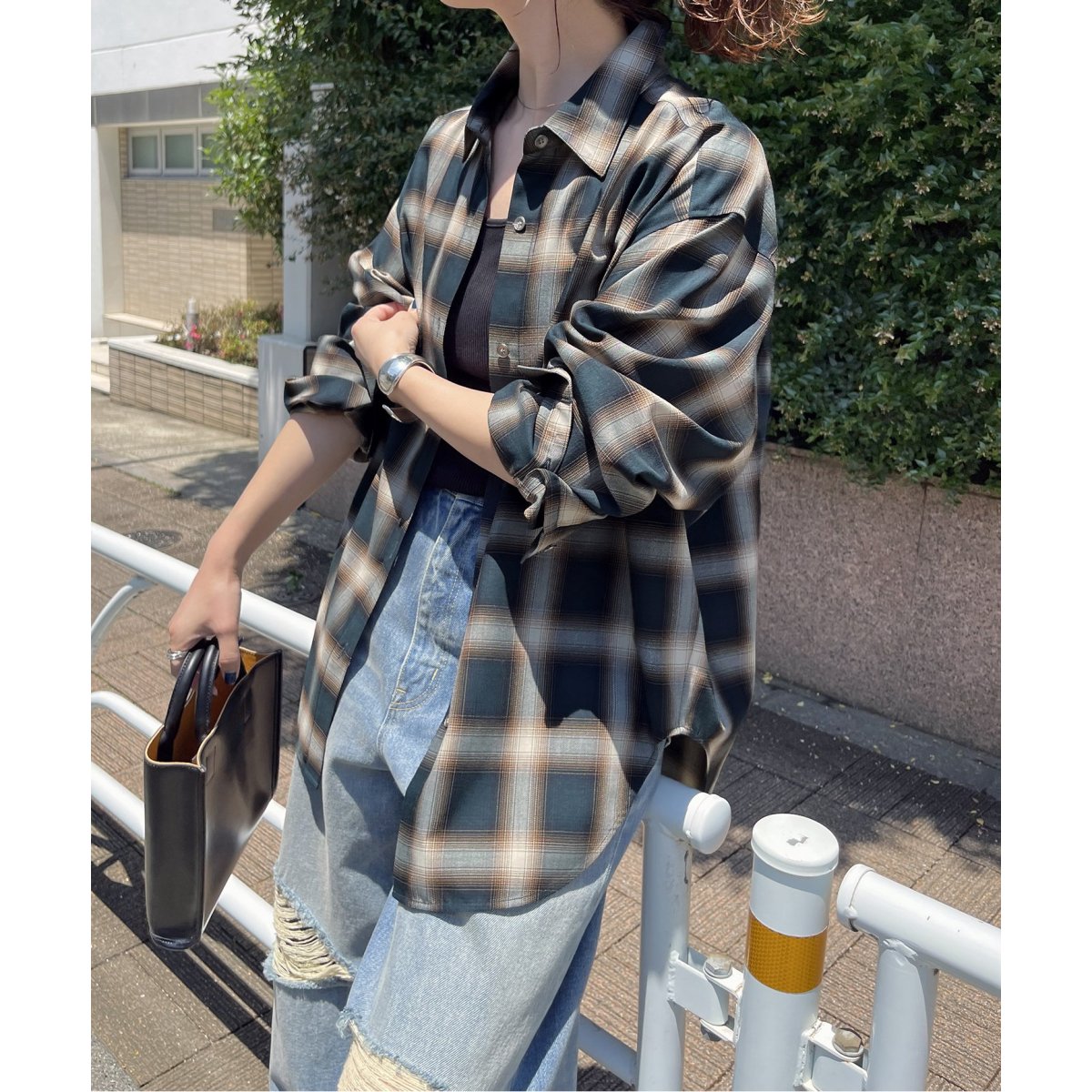 TRツイルチェックシャツ | スピック＆スパン(Spick and Span) | マルイ