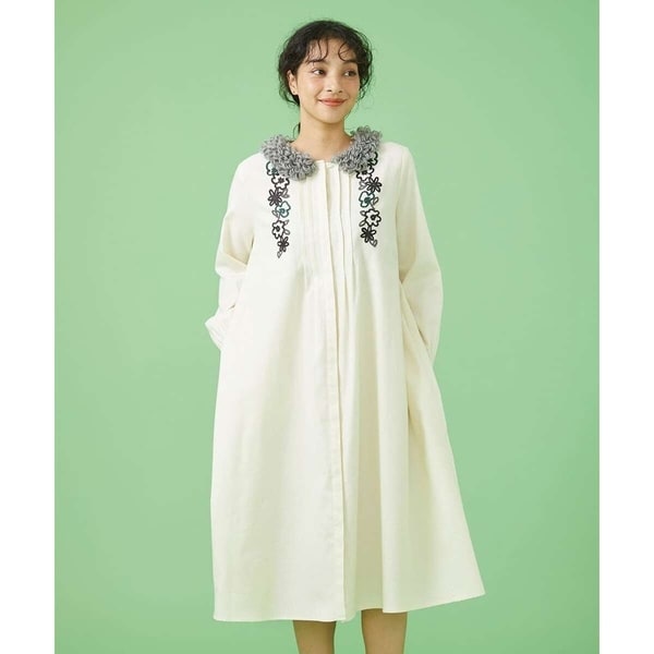 Rocky フラワー刺繍ワンピース | ホコモモラ(JOCOMOMOLA) | マルイ