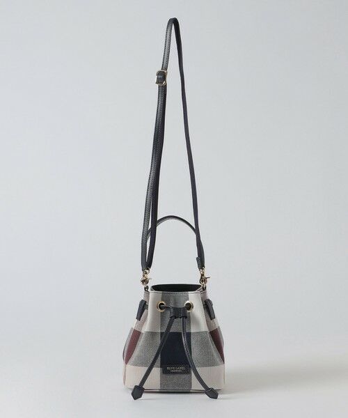 セール】 クレストブリッジチェックキャンバスミニコロン （ショルダー