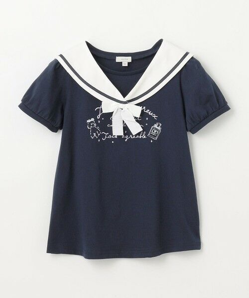 セール】 セーラーカラー Tシャツ （カットソー）｜ANY / エニィ