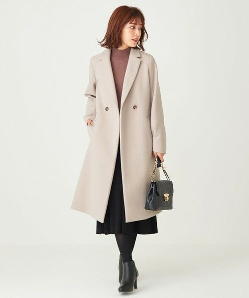 セール】 ウールライクダブルチェスター コート （その他アウター