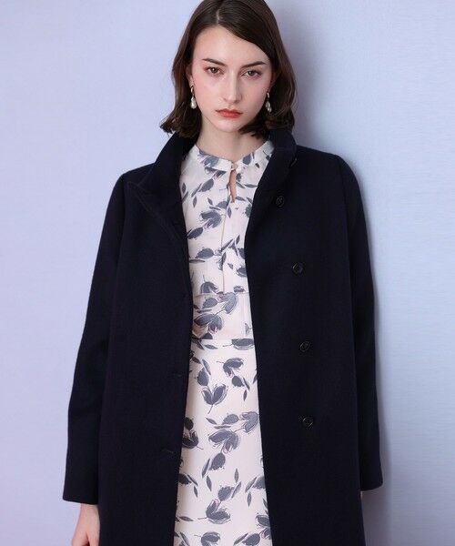 セール】 シャルムビーバースタンドカラーコート （トレンチコート