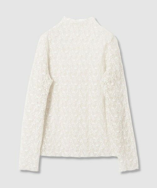 ストレッチレースモックネック プルオーバー （カットソー）｜ANAYI