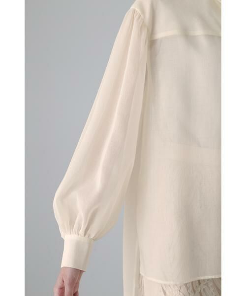 セール】 ◇ソフトオーガンジーブラウス （シャツ・ブラウス）｜ADORE