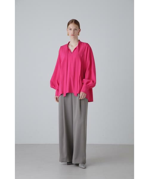 セール】 バックサテンジョーゼットブラウス （シャツ・ブラウス