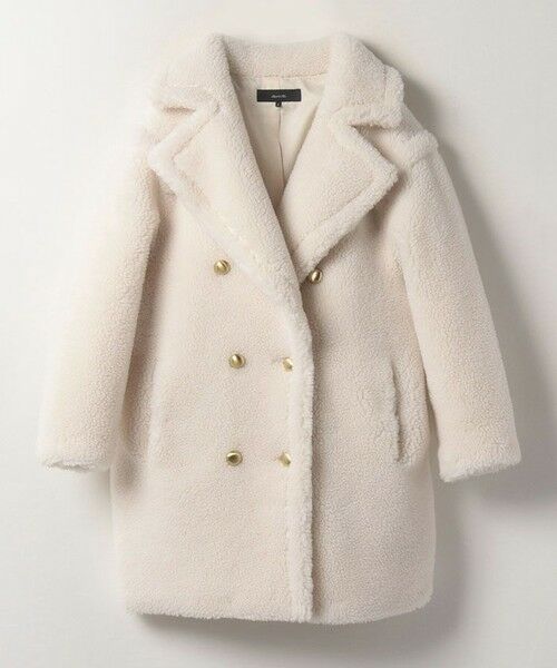 セール】 ウールMIXボアピーコート （ダッフルコート）｜allureville