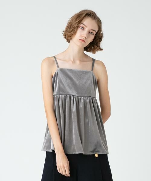 セール】 ベロアキャミソール （キャミソール・チューブトップ