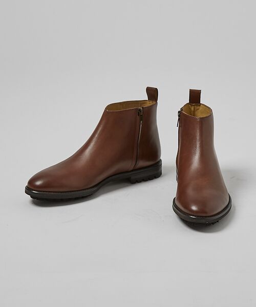 セール】 【一部店舗＋WEB限定】タンクソール サイドジップ ブーツ