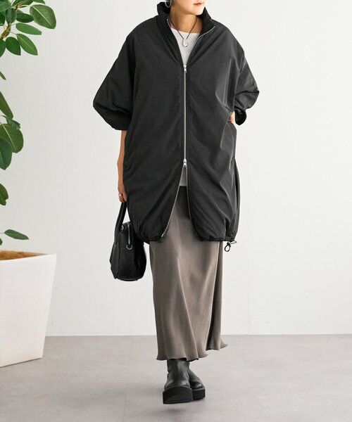 中綿BIGポンチョコート （ブルゾン）｜BEARDSLEY / ビアズリー