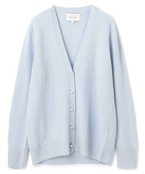 セール】 【WEB限定・洗える】ALSACE / パール釦ウールニット