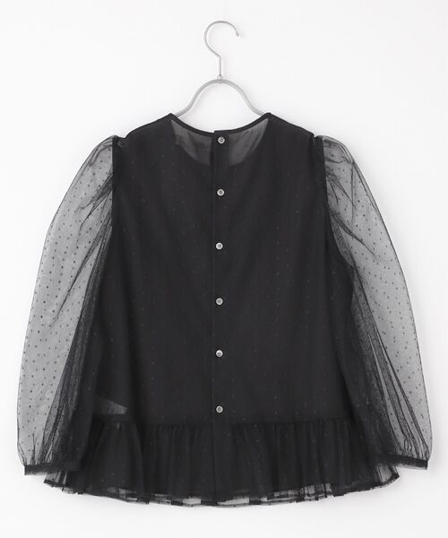 セール】 ドットチュール・ブラウス （シャツ・ブラウス）｜Bilitis